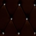 Ver imagem 3 de Cabeceira Solteiro Cama Box Quarto Estofada Barcelona 90cm:corino Marrom