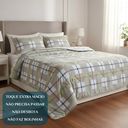 Ver imagem 4 de Cobertor Dupla Face King Size 400 Fios Jasmine Super Macio:verde Claro