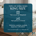 Ver imagem 6 de Cobertor Dupla Face King Size 400 Fios Jasmine Super Macio:verde Claro