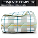 Ver imagem 5 de Cobertor Dupla Face King Size 400 Fios Jasmine Super Macio:verde Claro