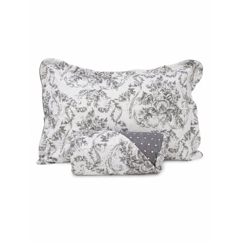 Kit Colcha Bouti Shabby Chic King 260x280 100% Poliéster - Rozac - Floral 5