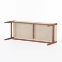 Ver imagem 5 de Banco de Madeira Maciça com Assento em Cordas Koa 120cm x 46 cm Caramelo