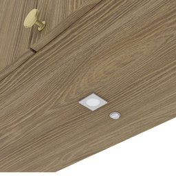 Armário Aéreo Cozinha Botanic 120cm 03 Portas M634 Kappesberg - Nogueira - 4