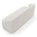 Ver imagem 5 de Sofá Orgânico Living Leez 205cm 03 Lugares Bouclê Off White - Desk Design Cor Off White