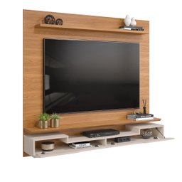 Painel para Tv até 60 Polegadas 2 Portas Levi Dj Móveis Carvalho Nobre/griz - 5