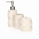 Ver imagem 2 de Conjunto Banheiro Off-white - 3 Pçs