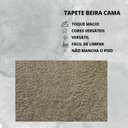 Ver imagem 3 de Tapete Macio Peludo 1,00m Redondo Bege Trigo