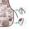 Kit Avental Multiuso Estampado Impermeável + Capa de Galão Estampada Impermeável - Café - 3