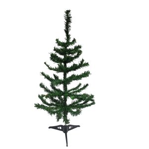 Árvore Natal Pinheiro Pvc Verde 50 Galhos 60cm Magizi