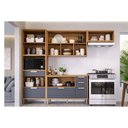 Ver imagem 3 de Cozinha Modulada Mgm 4 Peças Eloise C4p181 Cinamomo/off