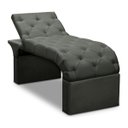 Ver imagem 2 de Maca Estofada Estética Cílios Regulável Spa Suede Ana Clara:cinza