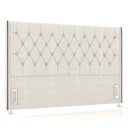 Ver imagem 1 de Cabeceira Cama Box Casal 140cm Florenza P02 Linho Creme - Mpozenato