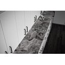 Ver imagem 6 de Kit Porcelanato Líquido Cinza Prata / Preto Jato AG por M² Resinas ag