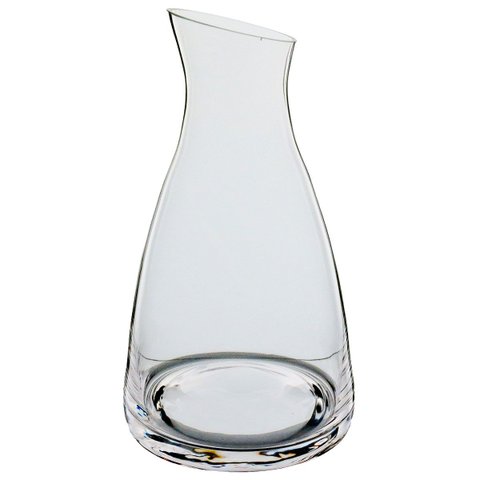 Jarra de Vidro 1,8L Transparente 25x12x12cm Água Suco Chá Bebidas Mesa Detox