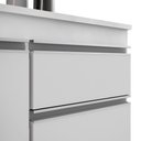 Ver imagem 4 de Cozinha Modulada 6 Módulos Composição 8 Branco - Lumil Móveis