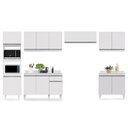 Ver imagem 7 de Cozinha Modulada 6 Módulos Composição 8 Branco - Lumil Móveis
