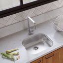 Ver imagem 2 de Cuba N1 em Aço Inox Escovado Ghelplus