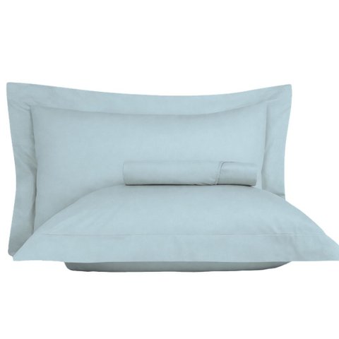 Jogo de Cama King 3 Peças Altenburg Algodão Lux 200 Fios Azul Etienne