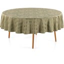 Ver imagem 1 de Toalha de Mesa Redonda Campestre 178cm - Karsten Erva Mate/40263