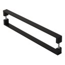 Ver imagem 1 de Puxador De Porta Pivotante Alumínio Inoxidável Preto 90cm