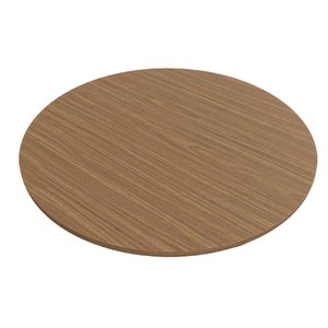 Tampo de Mesa em MDF de 15mm Redondo Freijó 120cm - Rimo