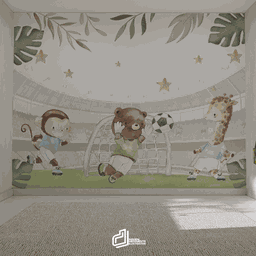 Painel Safari Aquarela-md17 - 1