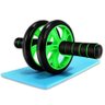 Rolo de Exercicio Fisico Roda Abdominal Fitness Musculos Funcional Lombar - 1