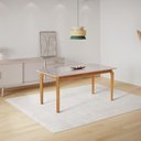 Ver imagem 2 de Mesa de Jantar Alegra 6 Lugares Retangular MDF 180x90cm Cinamomo JCM Movelaria