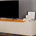 Ver imagem 6 de Rack Atenas 220 Mavaular Off White/naturalle