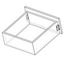Ver imagem 3 de Suporte fixação de frete de Gaveta 60mm Zincado 15 Pares
