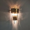 Ver imagem 5 de Luminária Arandela Dourada Parede Moderna E Clássica Luxo
