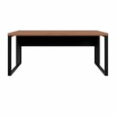 Ver imagem 5 de Escrivaninha Industrial 170cm X 60cm Pés Metal F5 Office