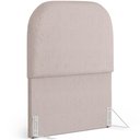 Ver imagem 1 de Cabeceira Cama Box 100cm Orgânica Lanna W01 Linho Bege - Lyam Decor