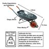 Carrinho de Mão em Aço Carbono Pneu Maciço Chapa 26mm 60l Minasul - 5