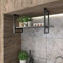 Ver imagem 2 de Prateleira Suspensa Industrial Teto Cozinha nichos para cozinha nicho industrial nichos para cozinha