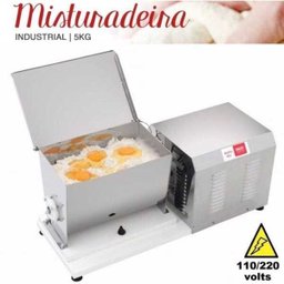 Misturadeira Semi Industrial Massa Até 6kg Cuba Inox - Malta - 1