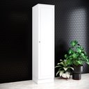 Ver imagem 1 de Paneleiro 50cm 100% MDF 01 Porta com 05 Prateleiras Branco HP Americana