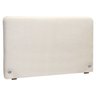 Kit Cama Box Queen Size + Cabeceira Orgânica Moscou 160cm Bouclê - Sofa Store:bouclê Bege Marfim - 5