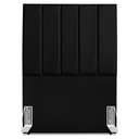 Ver imagem 5 de Cabeceira Solteiro 90 Cm com Frame Dalia Corino Preto Artte