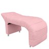 Maca Estofada Julia para Estetica Facial Sombrancelha Suede Rosa Bebe - 2