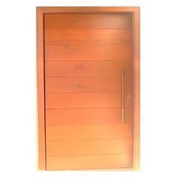 Porta Pivotante em Garapeira C Puxador Metálico 1,00 X 2,10 M L X a - 1