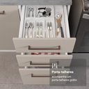 Ver mais imagens de Armário de Cozinha Completa 270cm Branco/crema Agata Madesa 11