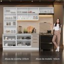 Ver imagem 4 de Armário de Cozinha Completa 270cm Branco/crema Agata Madesa 11