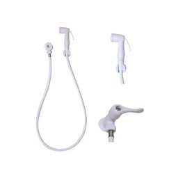 Ducha Higiênica Branca Acionamento 1/4 De Volta Civitt - 2