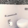 Barra Alça Apoio 50cm Aço Inox Kit 8 Uni Idoso Gestante Cadeirante Acessibilidade Box Banheiro Escad - 4