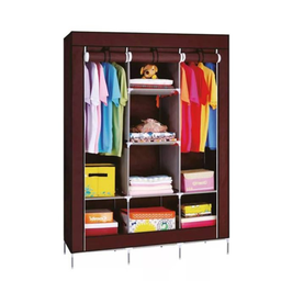 Roupeiro Organizador Portátil com Estrutura Leve Resistente - 3 Roupeiro Organizador Portátil com Estrutura Leve Resistente - 3