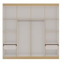 Ver imagem 4 de Guarda-roupa Infantil Americano 4 Portas 2 Gavetas
