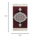Ver imagem 2 de Tapete Persa Iraniano Vermelho - 50x100cm Prime Home Decor 33963