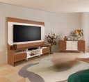 Ver imagem 2 de Conjunto Sala Elegance:rack 4502 + Buffet 4506 + Painel 4508