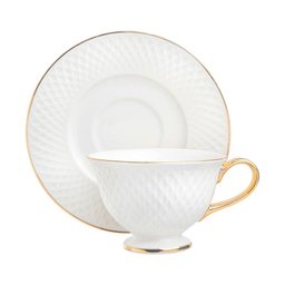 Xícara Para Chá Eclat Gold 250 ml 10 cm - Home Style - 1